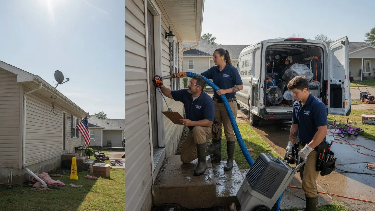 Ceiling Water Damage Restoration in Morton, MS near me